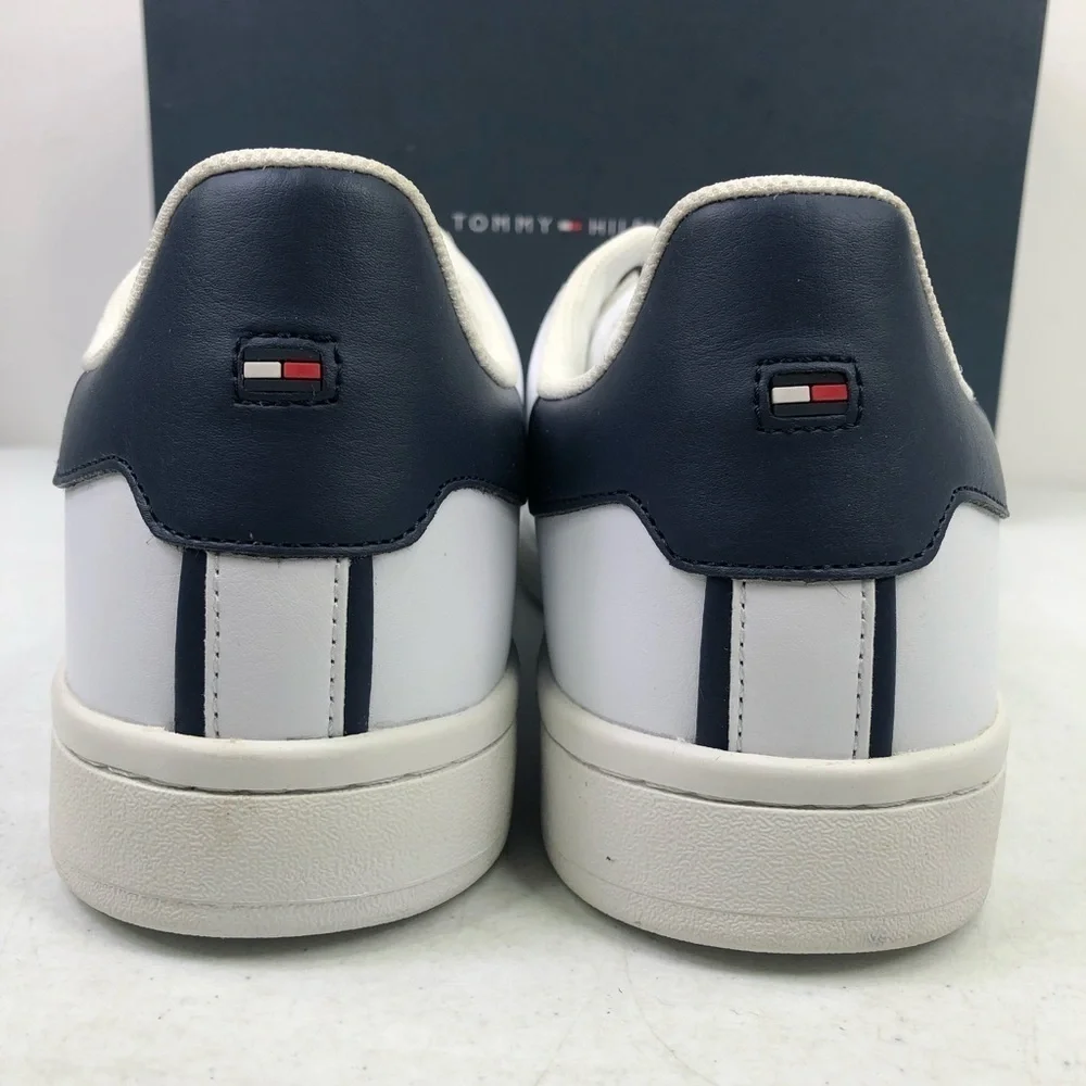TOMMY Hilfiger Liston Clean White Sneaker Shoes